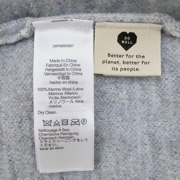 New! Madewell Boiled Wool Half-Zip Popover Sweater Buffalo Check Shacket Jacket - Picture 13 of 14